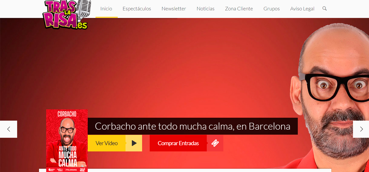Traslarisa.es Plataforma de Comedia